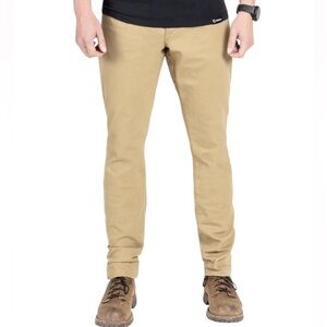 Origin Apparel Men’s Light Tan Canvas Tapered Pants Size 32 X 32 NEW with tags